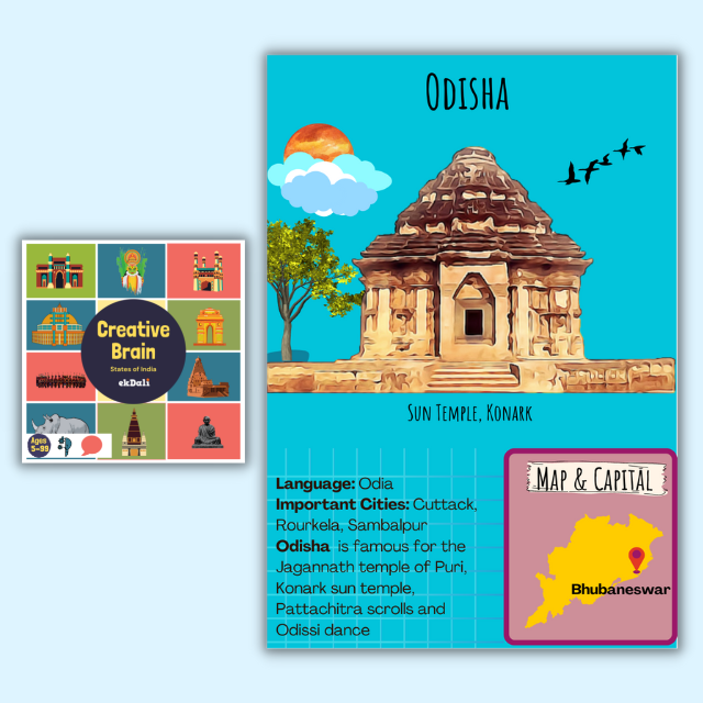 General Knowledge for Kids - State of Odisha