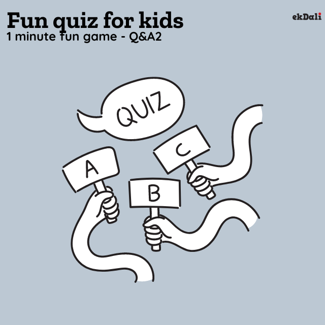 Fun quiz for kids -1 minute fun game 2