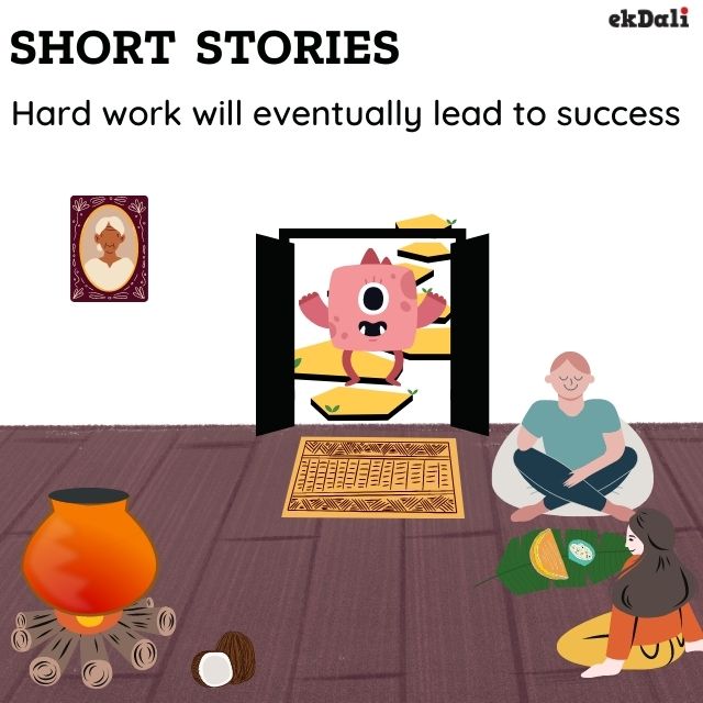 Short Stories for Kids on Success because of hard work and patience