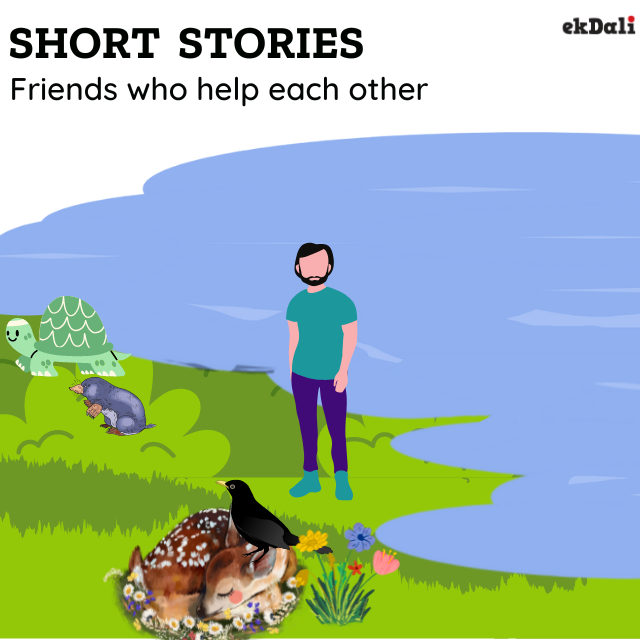 Short Stories for Kids - Friends Help Each Other