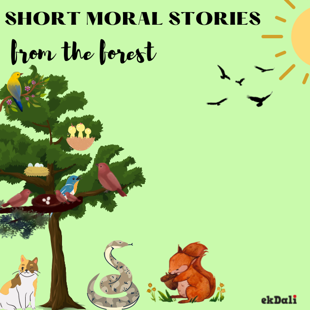 Short Stories for Kids from the forest with moral