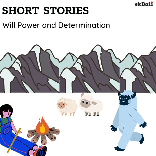 Short stories for kids on Determination and Will Power