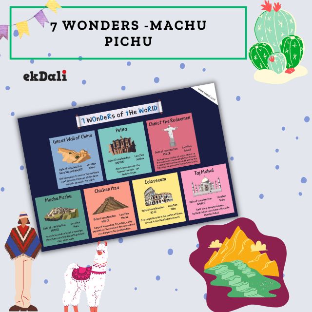 Seven Wonders of the World - Machu Pichu