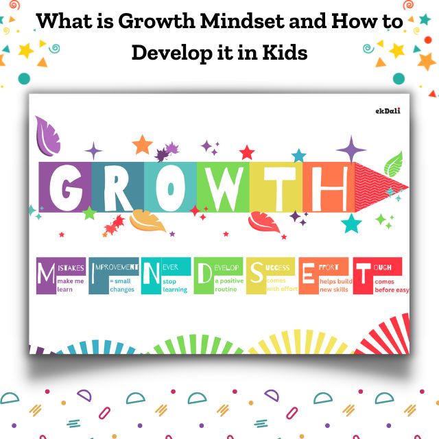 What is A Growth Mindset? And Five effective ways to teach growth mindset in kids
