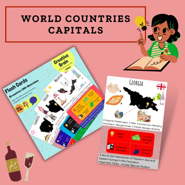Country and Capital Flashcards - Georgia