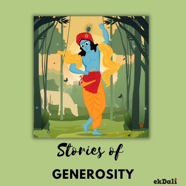 Short stories for kids from Mahabharat on Generosity