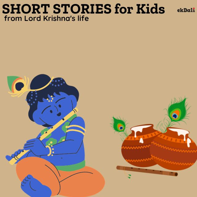 Short stories for kids from Lord Krishna's life