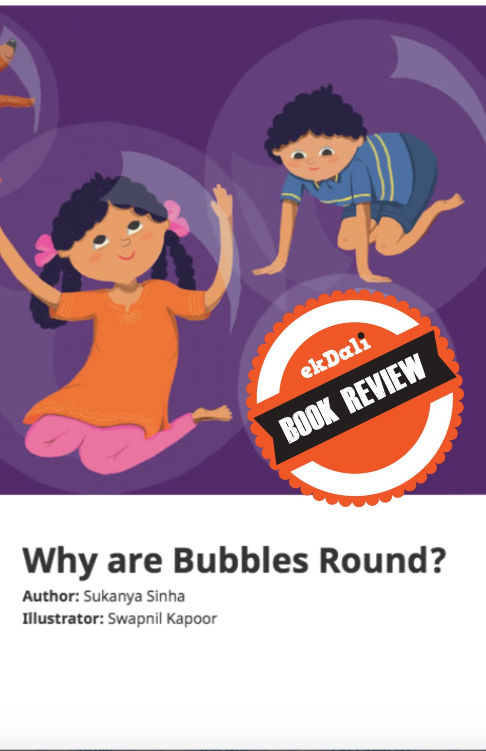 Book Review: Why are Bubbles Round?