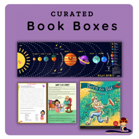 Activity Book Box for Kids