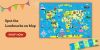 World Map for Kids