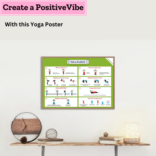 Yoga Poses Poster (Digital Download)