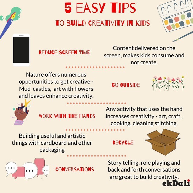 Easy Tips to Build Creativity in Kids