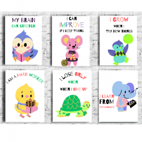Growth Mindset Posters