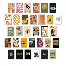 Retro Style Design Wall Decore Posters
