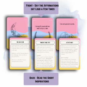 Positive Affirmations Cards for Women