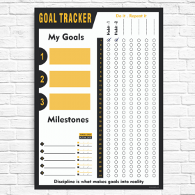 Goal Tracker (Yellow)