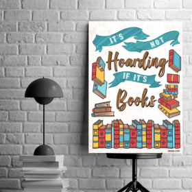 It is not hoarding if it is books