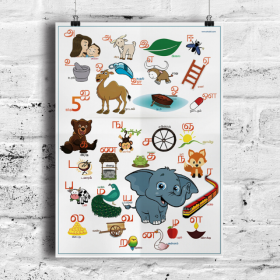 Tamil Language Poster for Kids