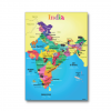 Buy India Map with Wildlife for Kids