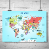 Fun World Map With Countries